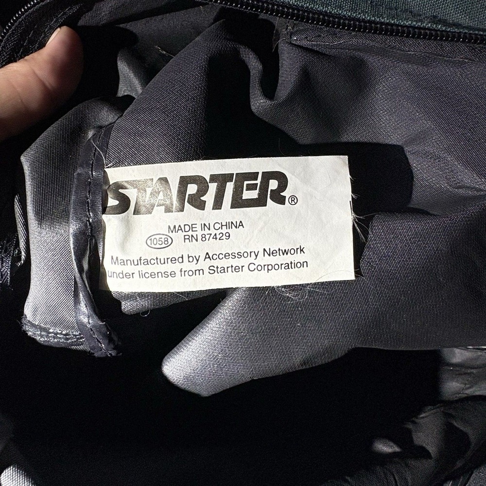 Vintage Starter Backpack 90s Green/Yellow