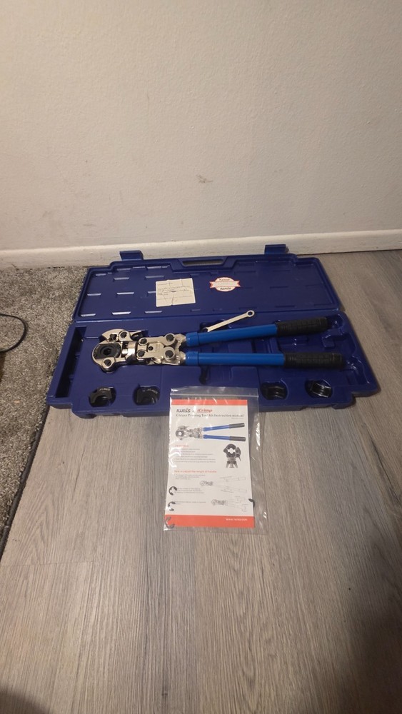 IWISS Copper Pipe Pressing Tool Kit - ProPress Fitting