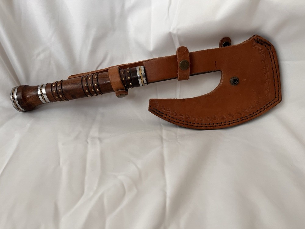 Custom Handmade Damascus Axe