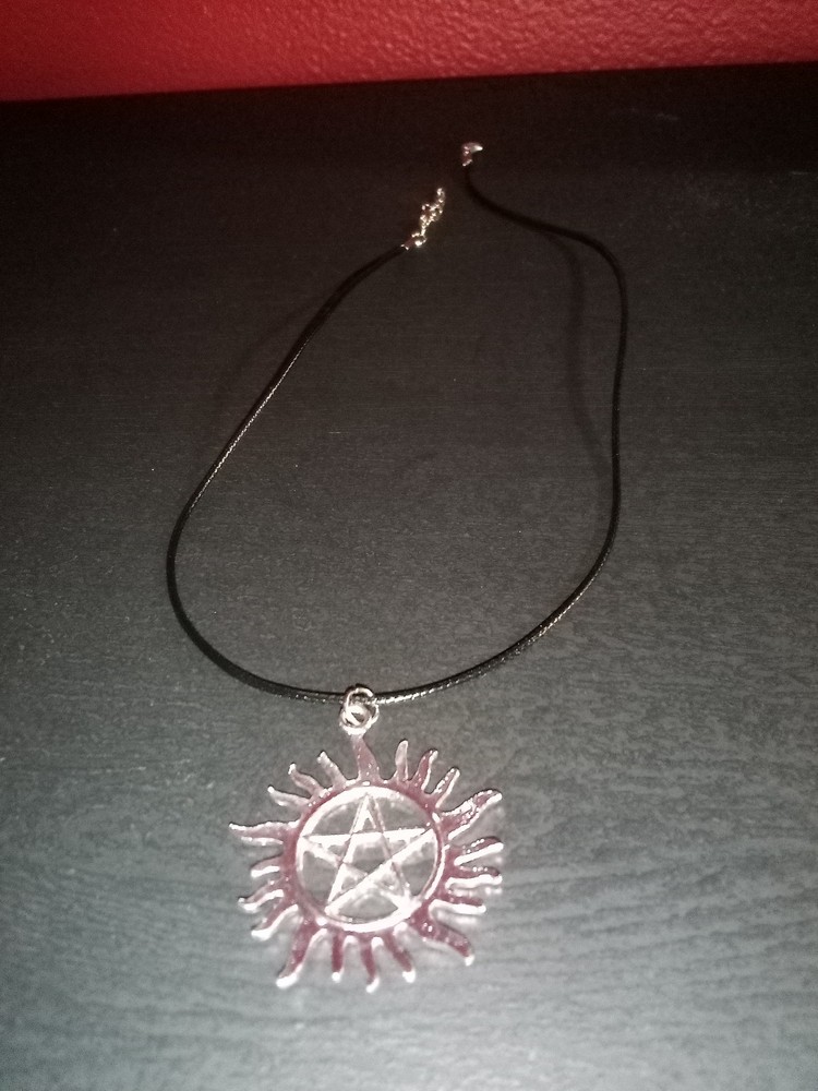 Sun Pentagram Pendant Necklace