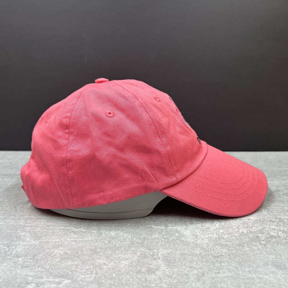 Destin Womens Hat Ball Cap ONE SIZE Pink Unstructured Florida