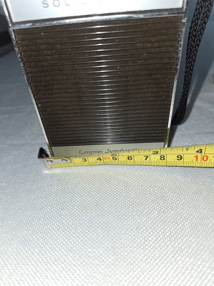 Solid State Longines Symphonette Pocket Am Radio Working
