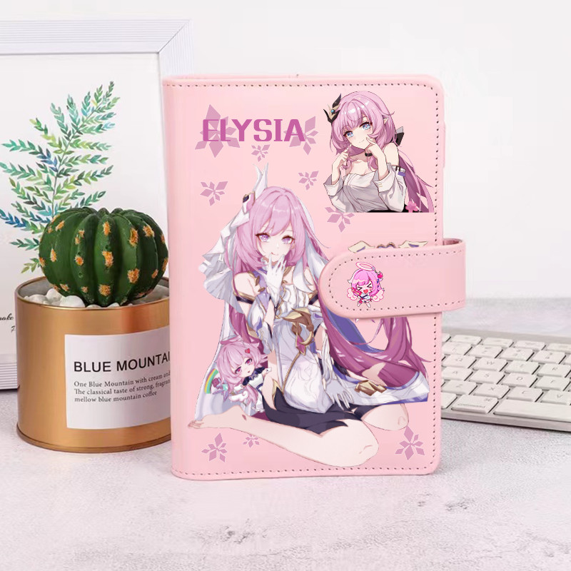 Honkai Impact 3 Diary Book Notepad Workbook Notebook Scrapbook Portable Gift