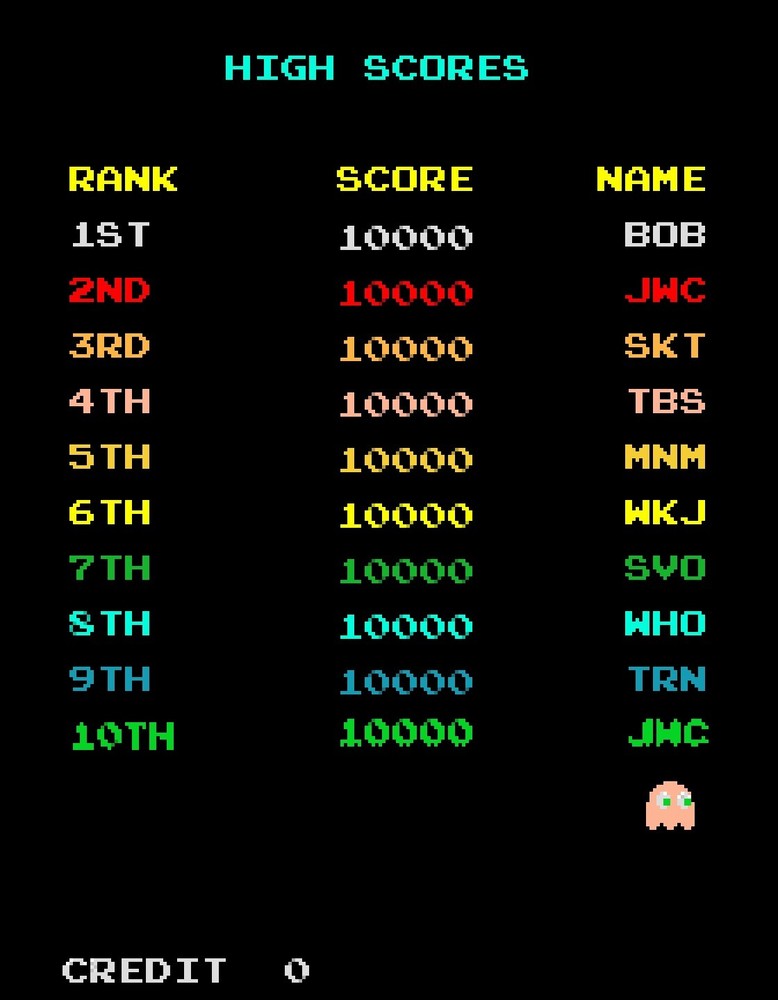 16 in 1 - Ms Pacman / Pac-man - High Score Save KIT!! Pac Attack Pac-man Plus