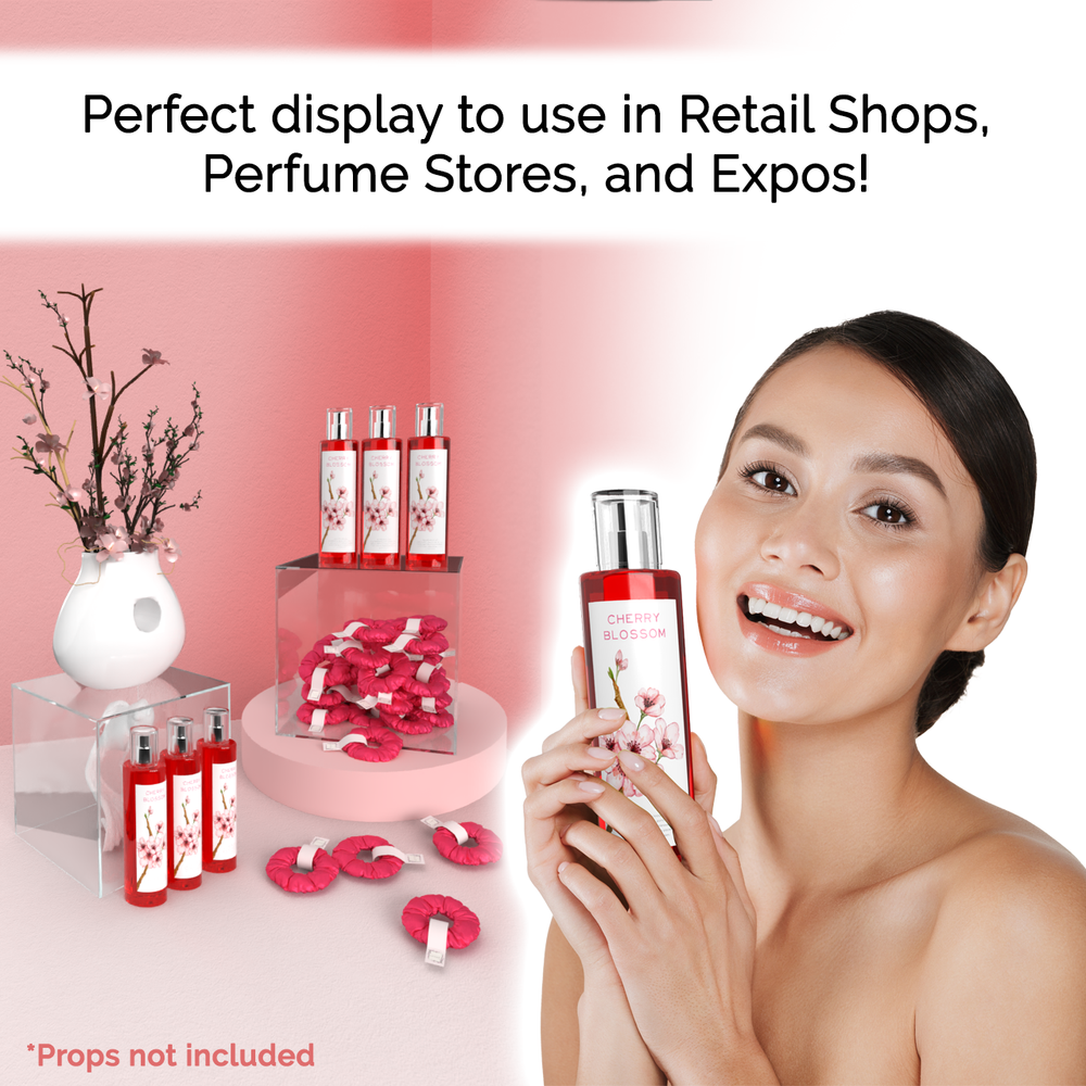 8" Acrylic Display Riser Box Clear Plexiglass Square Product Platform or Bin