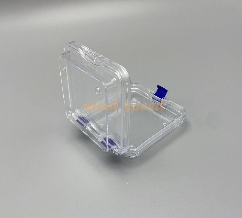 Denture Hinged Display Box Storage Jewelry Chip Boxes False Teeth Membrane Case