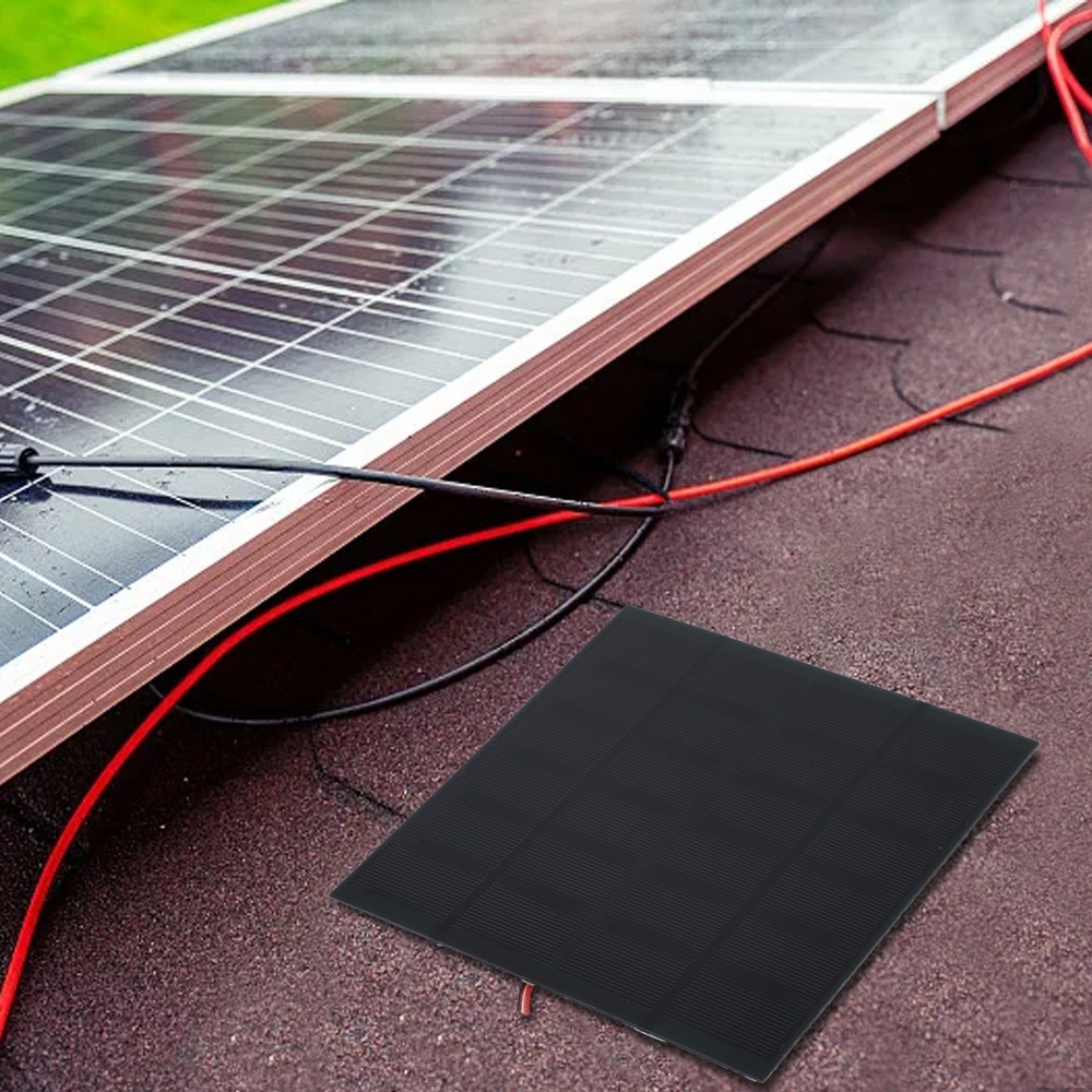 Camping Power Supply 6V Solar Charger Outdoor Solar Panel Low Light Performance