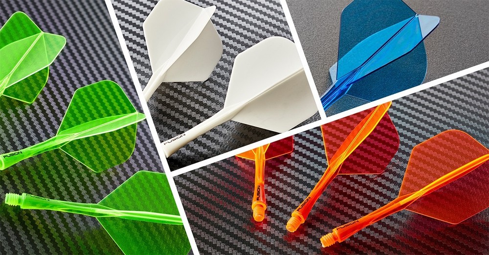 Integrated Flight & Shaft Darts System - No.6 Shape - Short, Intermediate, Mediu