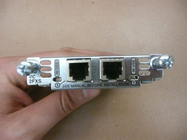 Cisco VIC-2FXS Module