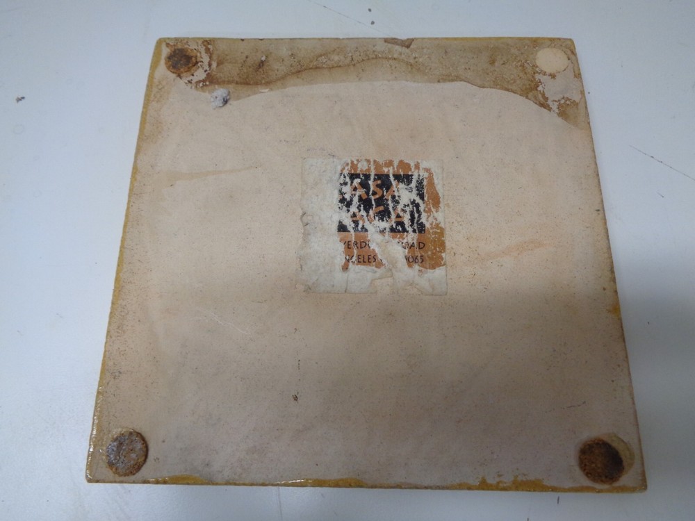 Vintage Oak Acorn Leaf Leaves Tile