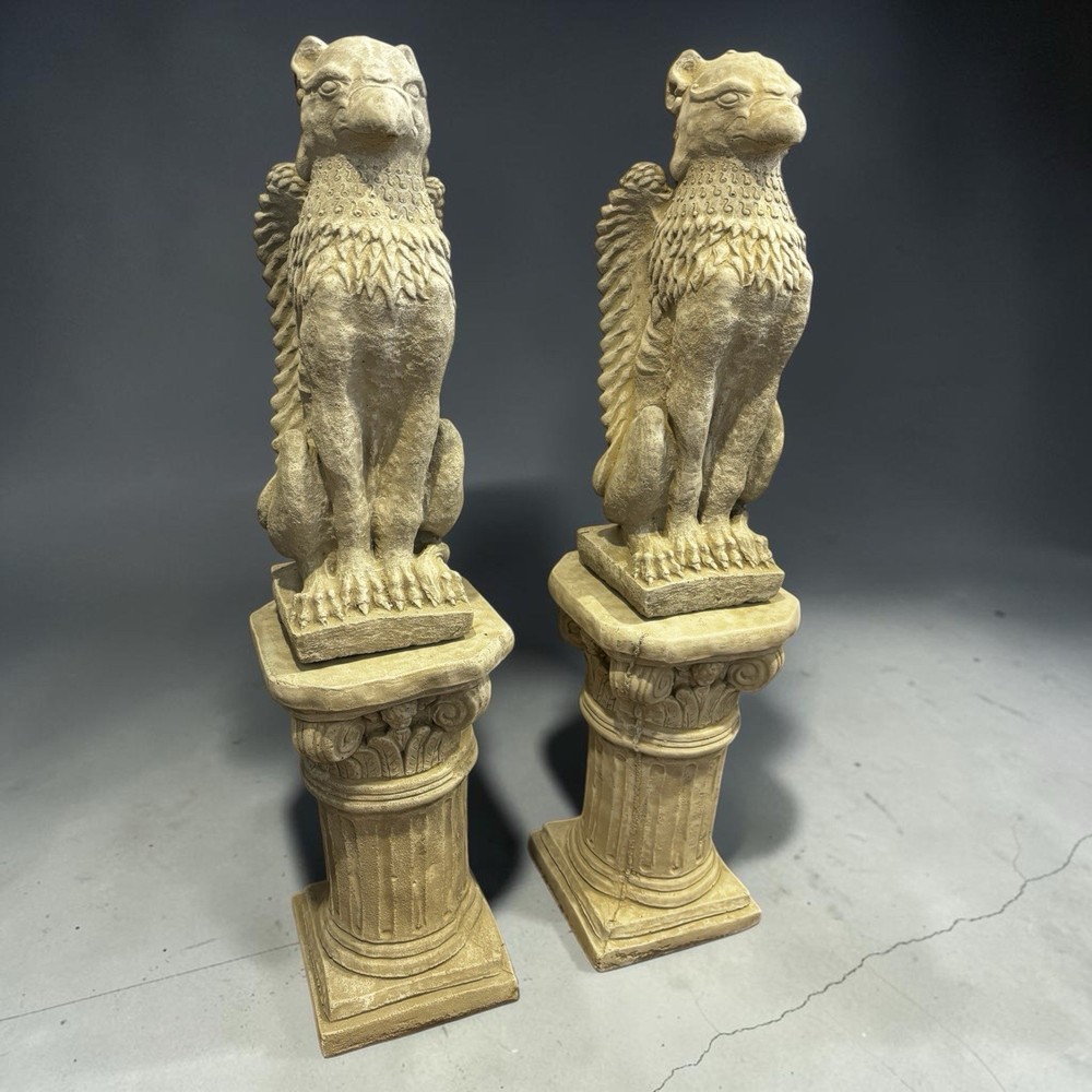 Griffins On Architectural Columns