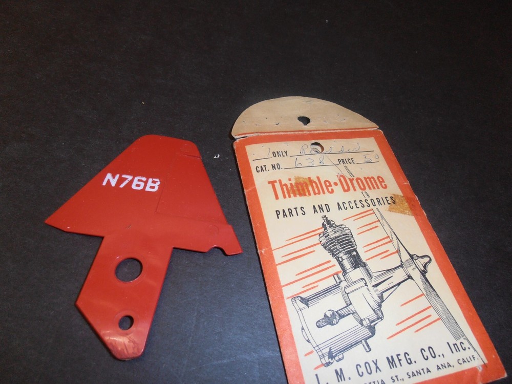 Cox Rudder #638-TD3