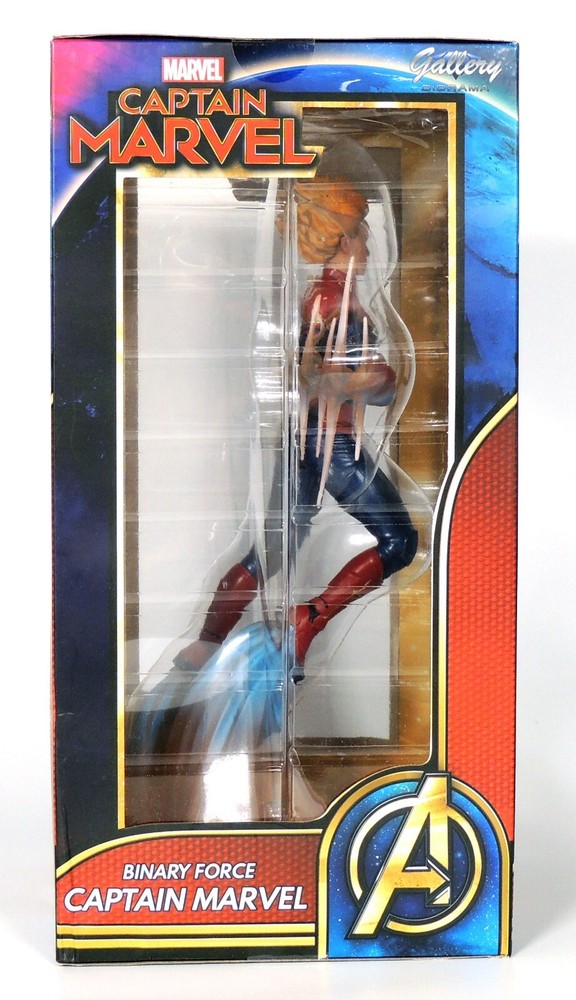 Captain Marvel Binary Force PVC Gallery Diorama Diamond Select 2020 (SEALED)