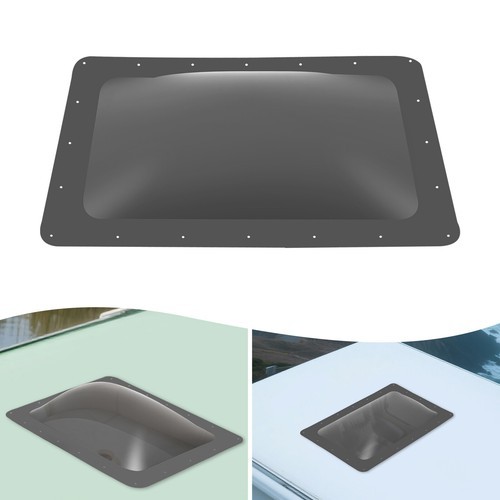 RV Outer Camper Skylight Dome Skylight Venting Skylight Replacement 14*22 Inch