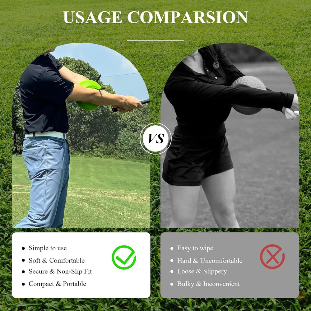 The Connector Golf Training Aid, Golf Swing Trainer for Posture Correction Pract