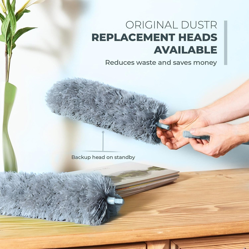 Extendable Feather Duster, Microfiber Duster, Ceiling Fan Duster, Feather Dus...