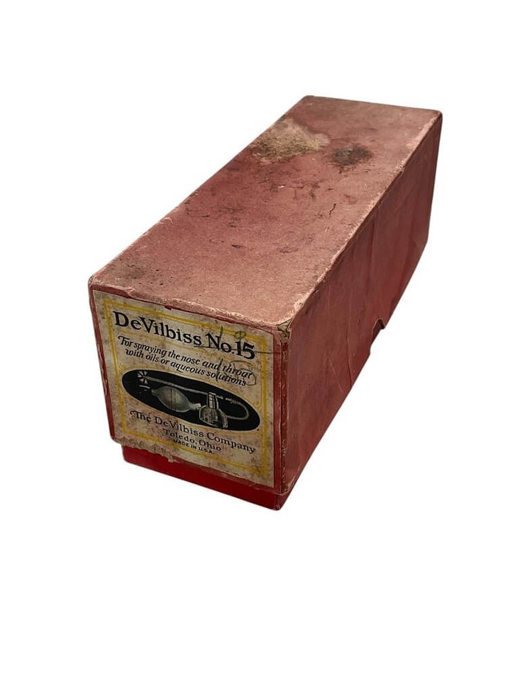 US DeVilbiss No 15 Atomizer in Original Box