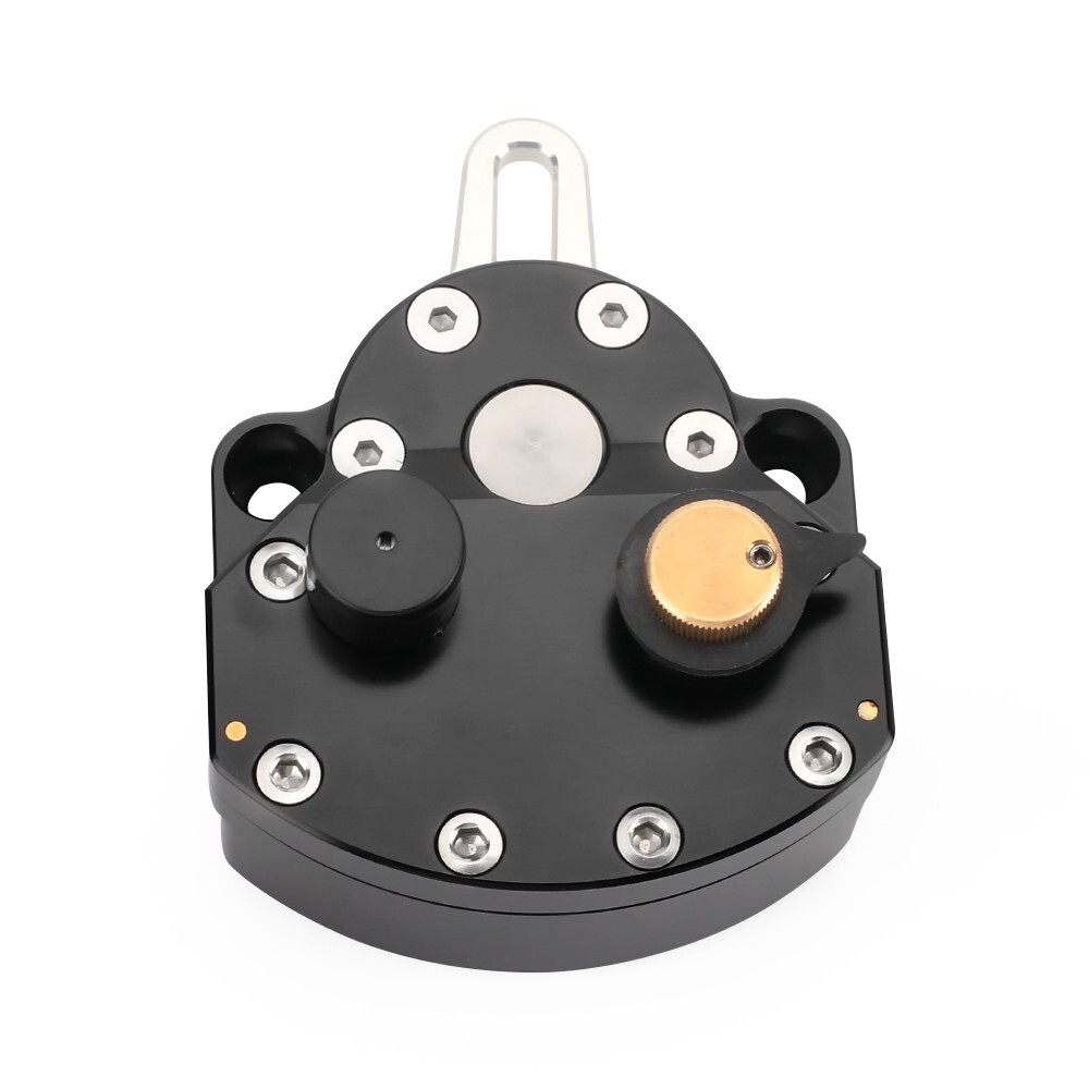 Steering Damper Stabilizer Universal Reversed Safety Control Adjustable Black