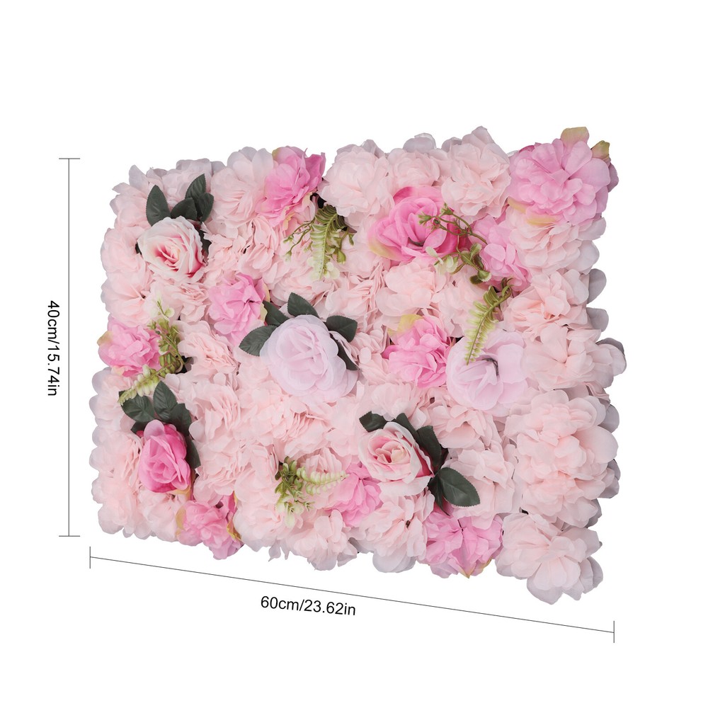 12pcs Wedding Venue Decorations Artificial Flower Wall Stage Background Decor