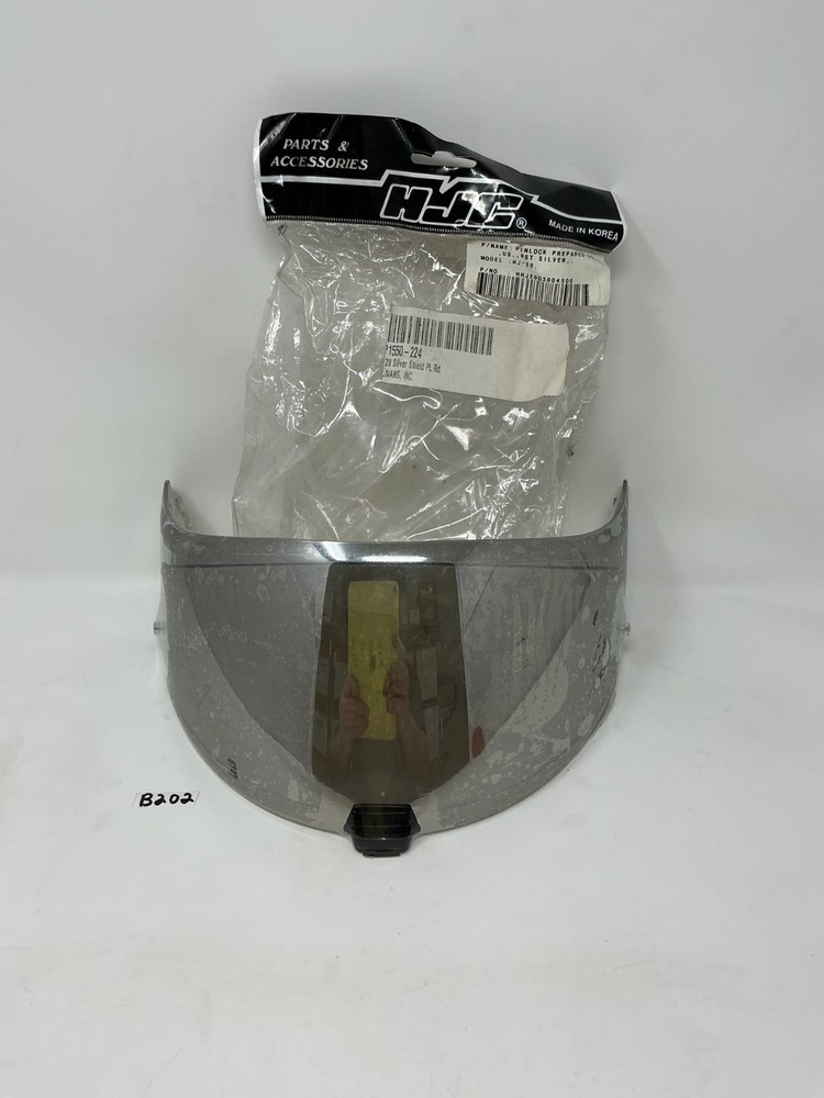 HJC HJ-20 Pinlock Shield Reflective Silver