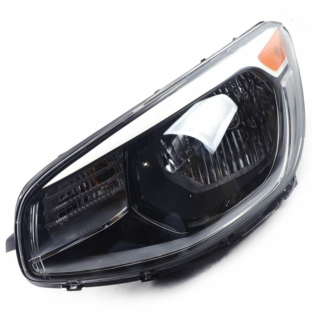 2014-2019 Soul Halogen Headlight Assembly Driver Left Side Chrome Housing