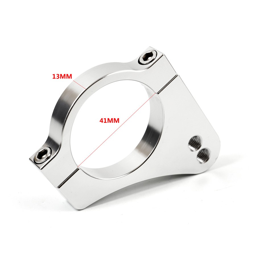41MM Motorcycle CNC Aluminum Steering Damper Fork Frame Mounting Clamp Bracket