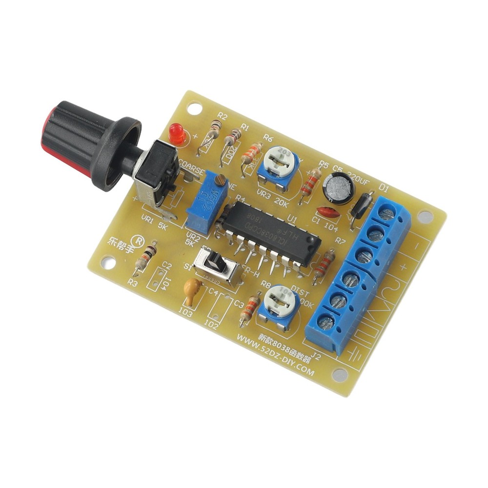 8038 IC Function Generator Sine Triangle & Square Wave Circuit Board DIY Kit