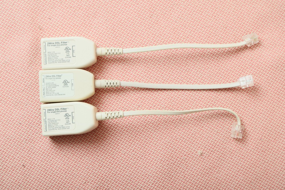 Three 2-Wire DSL Filter LFT 4-1-GB DSL Phone Line