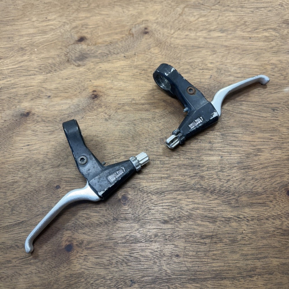 Dia Compe Direct Pull 7 Brake Levers Flat Bar 22.2mm Clamp DP7