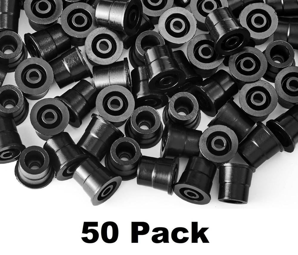 3/4" Baluster Connectors – Durable Black Polypropylene