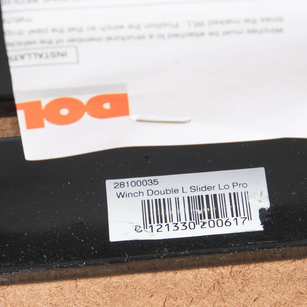 DOLECO 28100035 WEB WINCH DOUBLE L SLIDER LO PRO