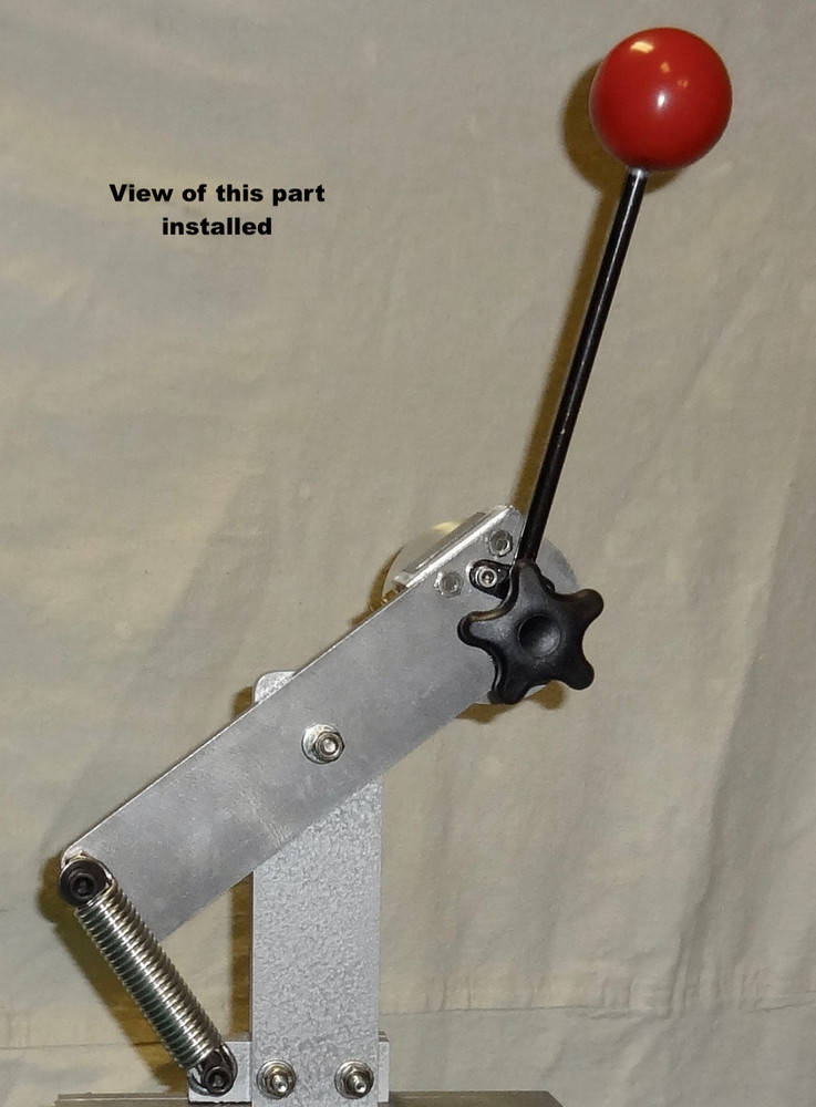 Belt Sander/Grinder Idle and Tracking Wheel Assembly