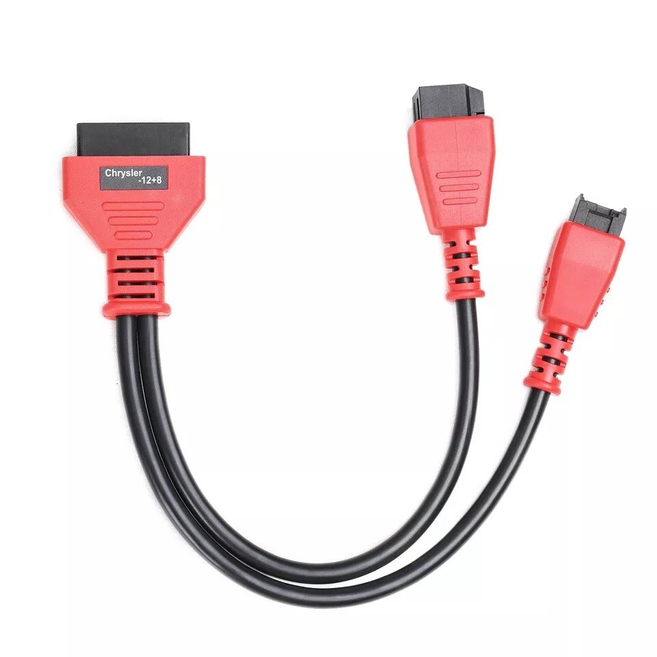 FCA 12+8 Universal Adapter Cable Adapter For OBDSTAR/LAUNCH Easy to Use