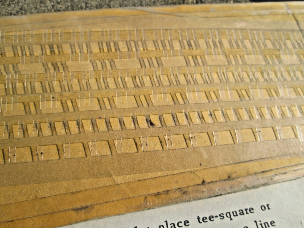 Vintage Universal No. 14 Speed Dotter Drafting Template Instruction Paper