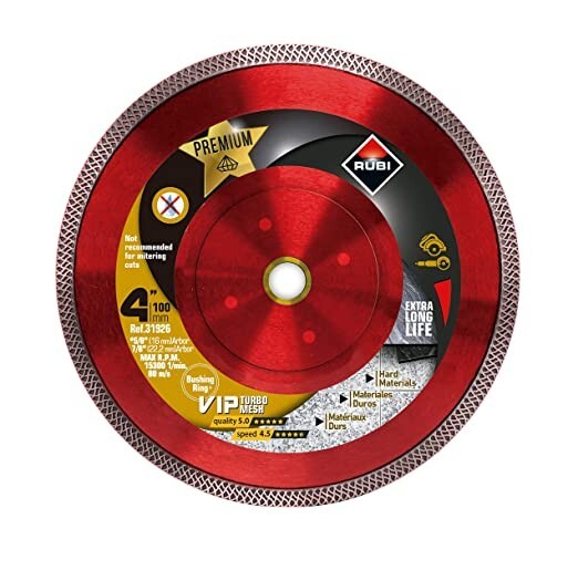 Rubi Tools VIP 4" Dry Cutting Blade