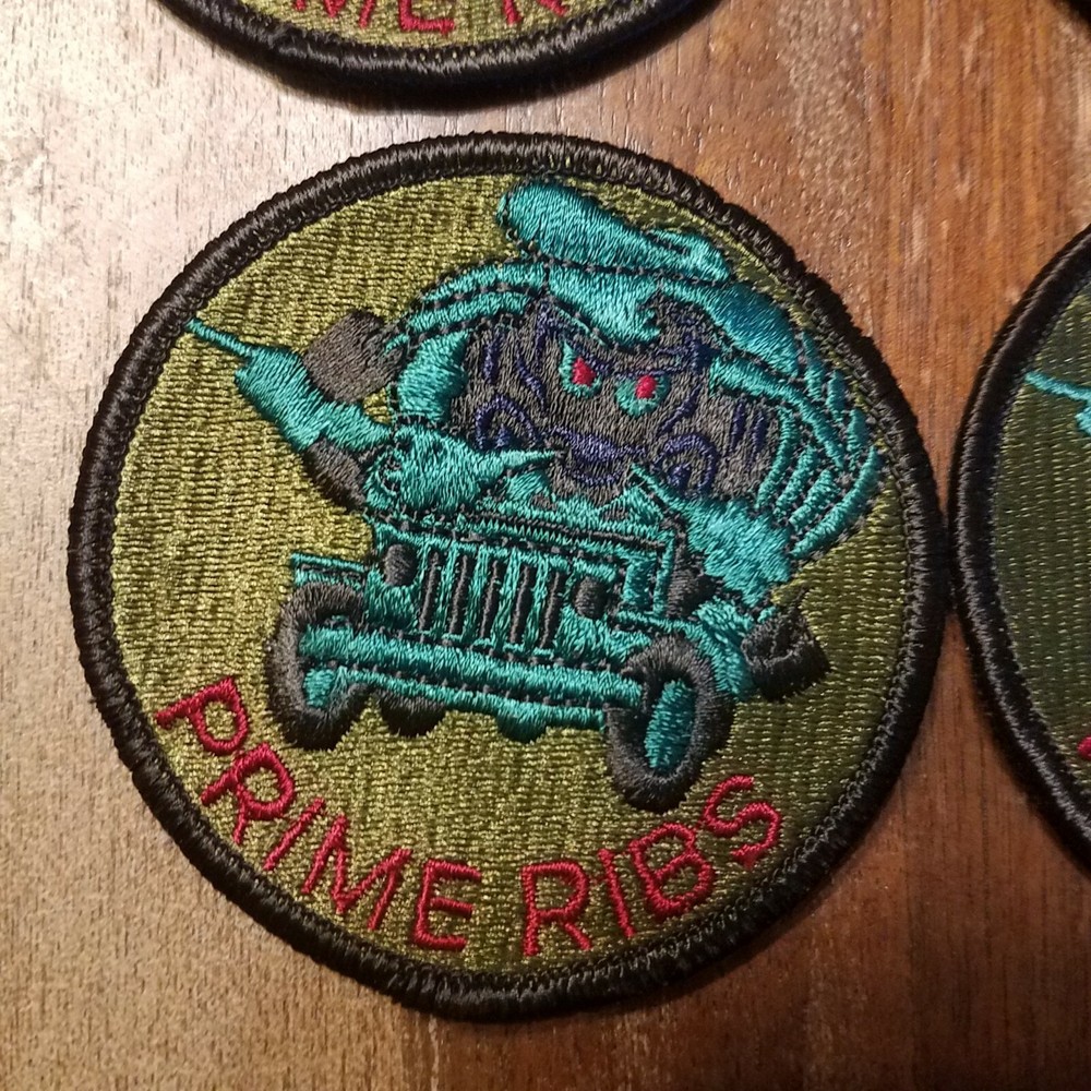 You get 4 USAF PATCH, Prime Ribs patch Subdued