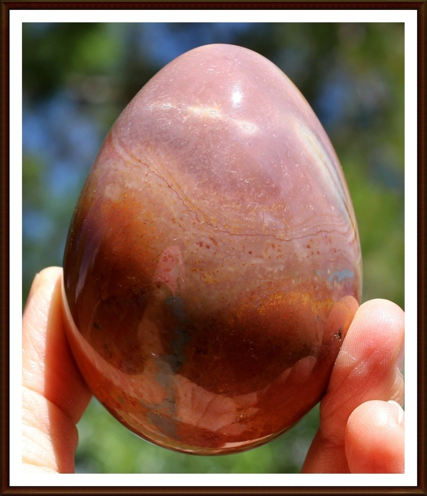 Beautiful! Polychrome Jasper Egg (JAS616)