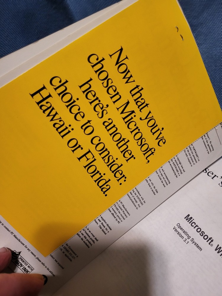 1993 Microsoft Windows Version 3.1 Operating System Users Guide Manual