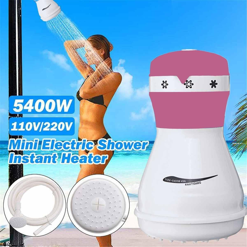 Regadera Electrica Para Baño Ducha Agua Caliente Al Instante Sin Tanqu 3Mod 110V