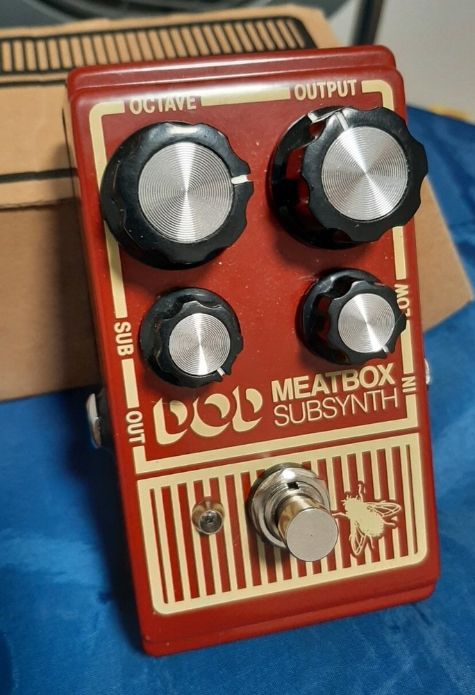 DigiTech DOD Meatbox Sub Synthesizer Bass Guitar Subsynth Enhancer Boost synth