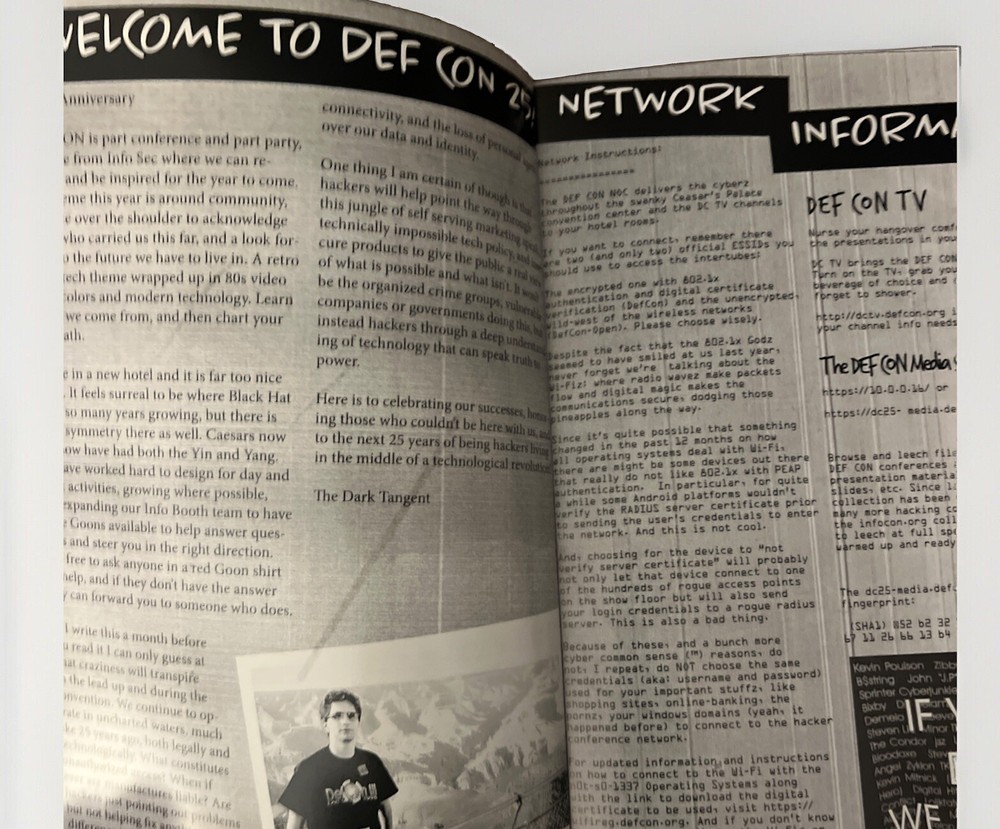 DEFCON 25 Booklet (no badge)