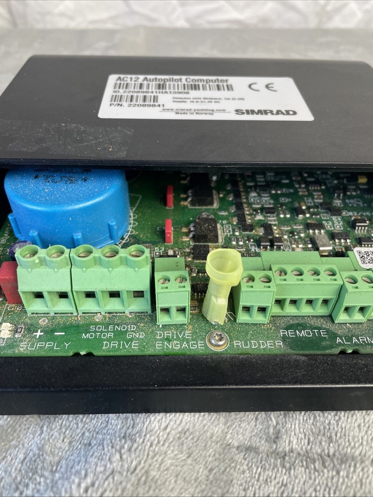 Simrad Autopilot Computer AC12 For AP24/AP28 Untested