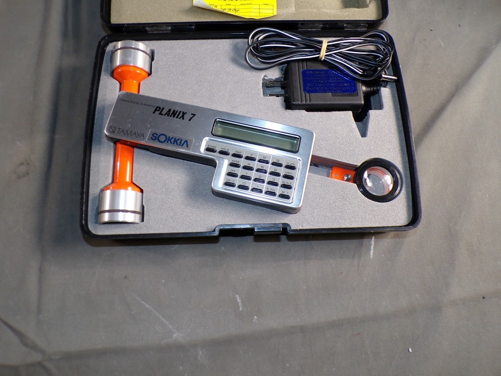 TAMAYA DIGITAL PLANMETER PLANIX 7 **UNTESTED