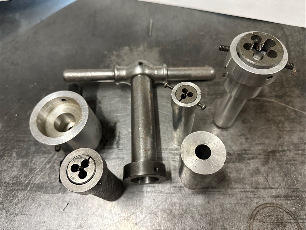 Custom Made Drill Grinder Die Holders Lot