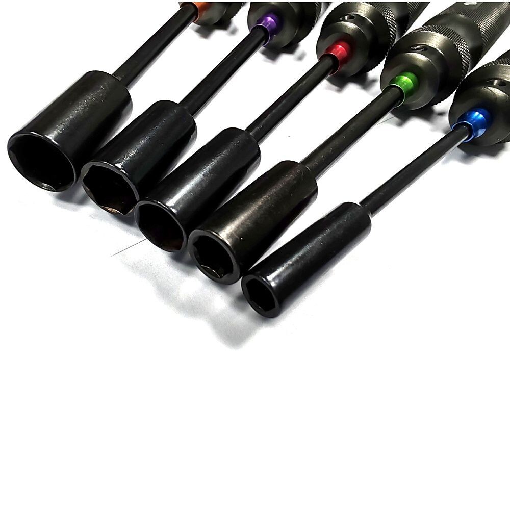 POWERHOBBY PHB6027 Pro Series Standard Nut Driver Tool Set 5pc HRP