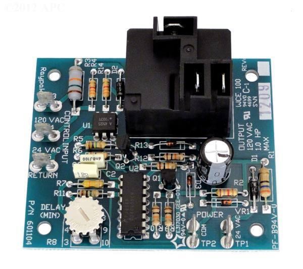 Raypak PC Board, Pump Relay