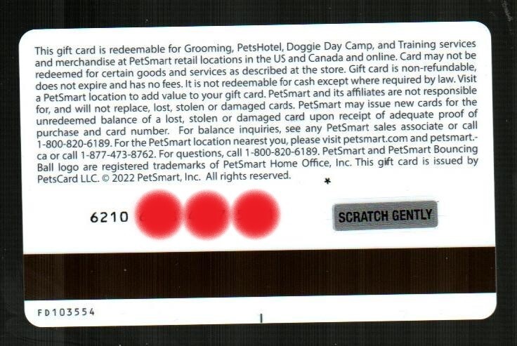 PETSMART Love, Pride ( 2022 ) Gift Card ( $0 )