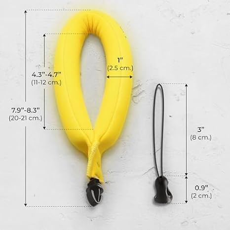 Waterproof Camera Float Strap 2-Pack for GoPro, Nikon, Canon - Save Your Camera!