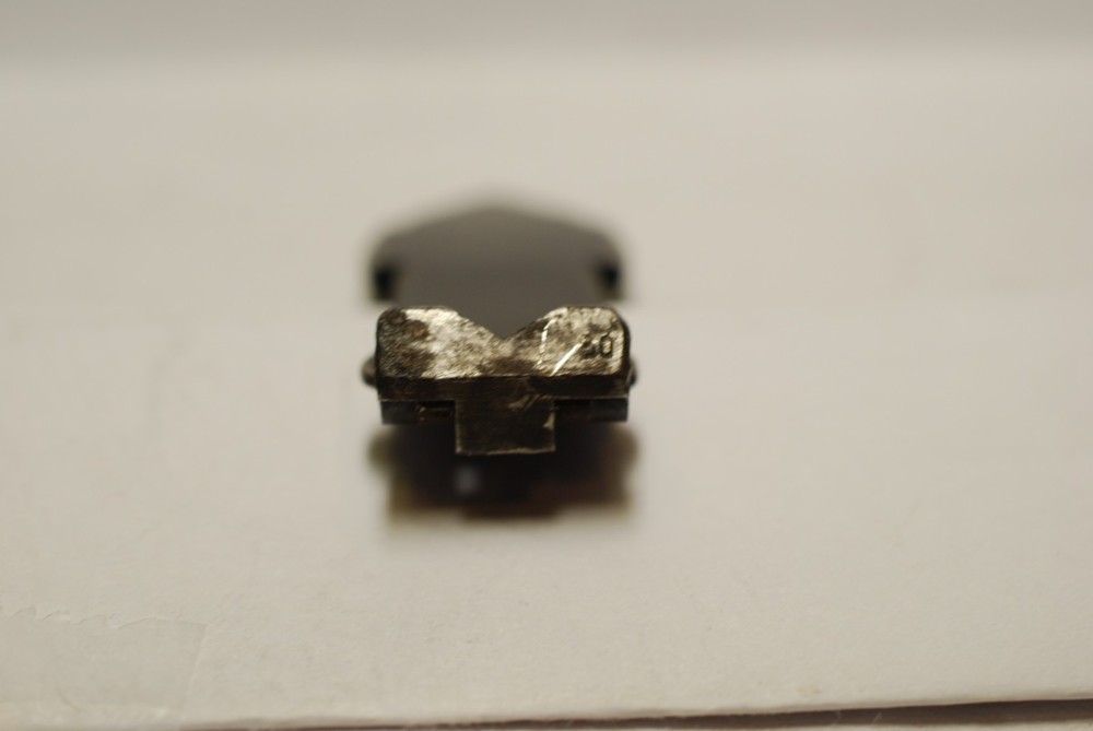 Winchester 34C Express Sight missing 2nd leaf very blue base.