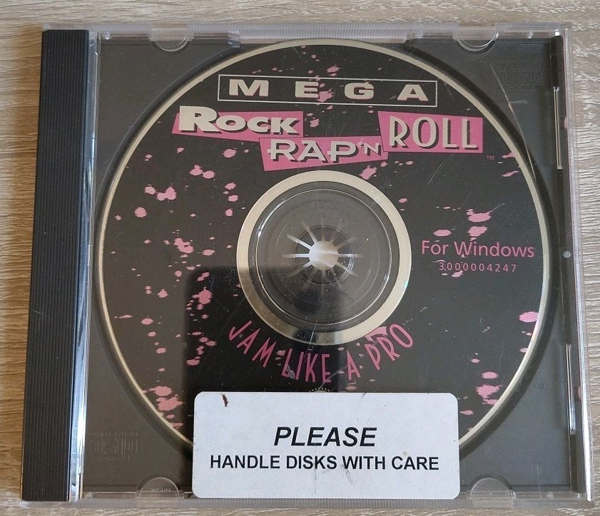 MEGA Rock Rap’s Roll CD  RARE